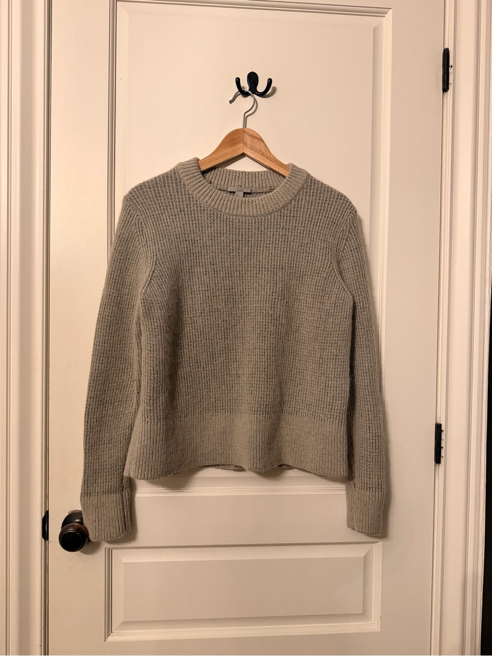COS Neutral Knit Crewneck Sweater